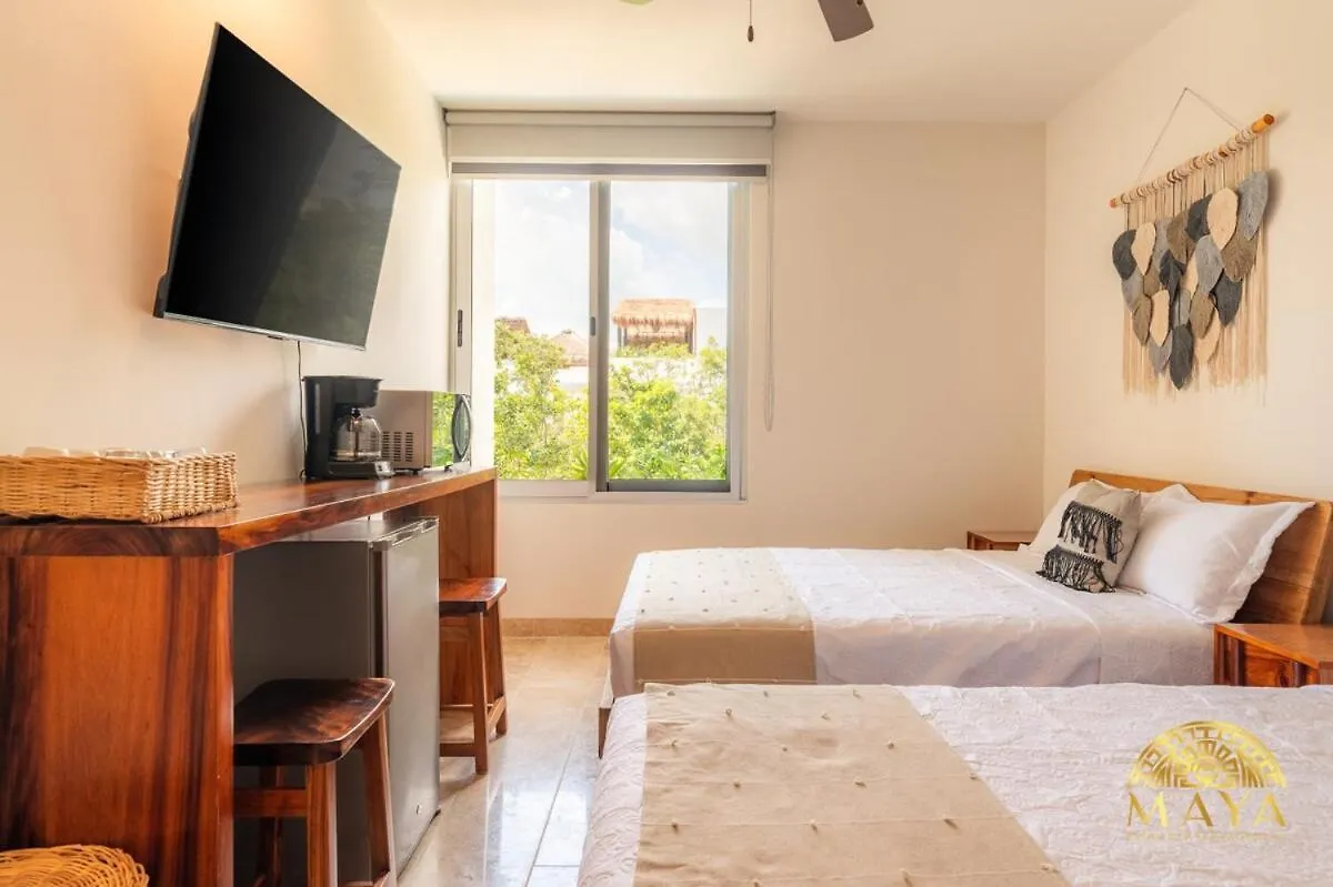 Daire Nhoa 303C Lux 1Br Condo Pool View In Aldea Zama Tulum Meksika