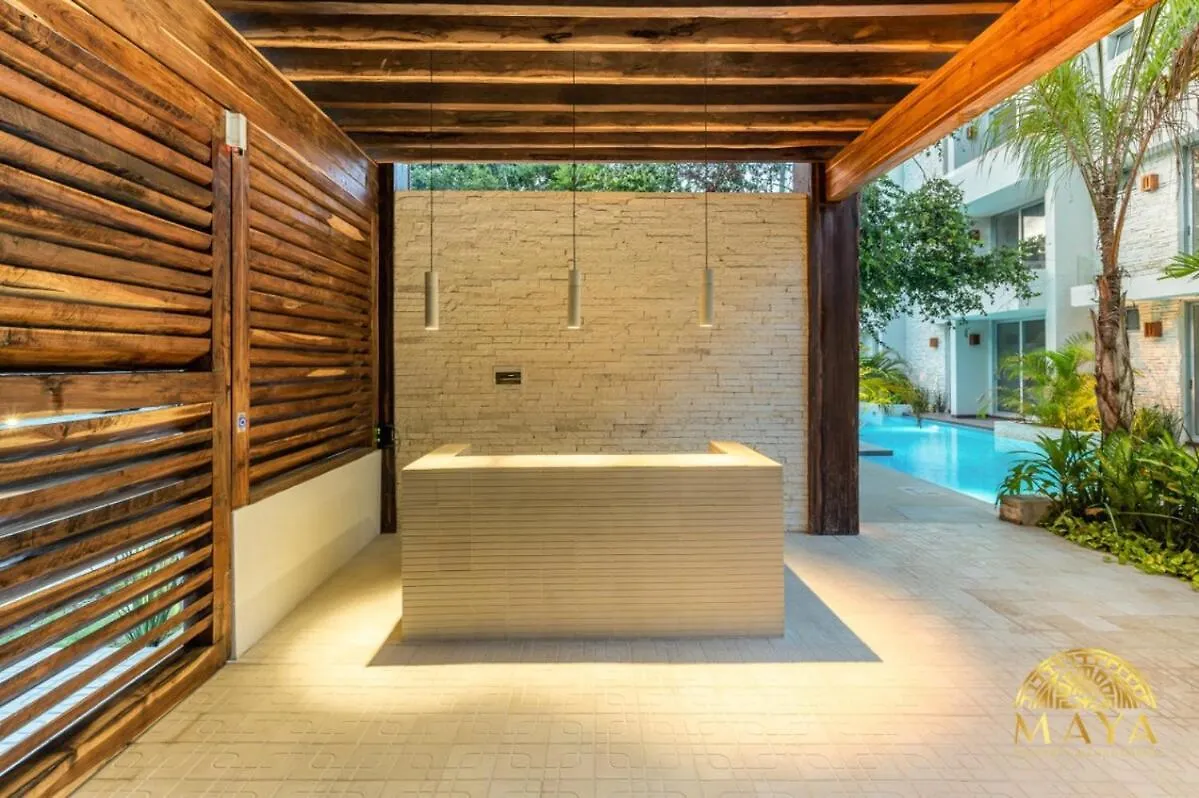 Nhoa 303C Lux 1Br Condo Pool View In Aldea Zama Tulum Daire