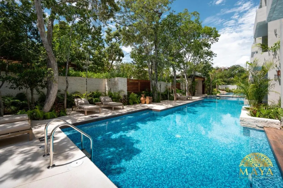 Nhoa 303C Lux 1Br Condo Pool View In Aldea Zama Tulum 0*,  Meksika