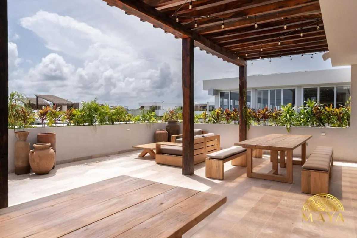 Daire Nhoa 303C Lux 1Br Condo Pool View In Aldea Zama Tulum
