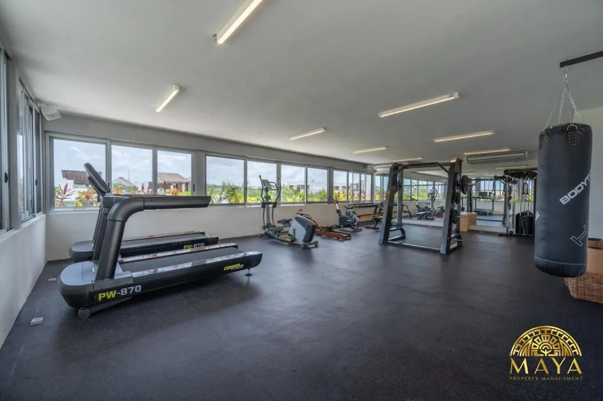 דירה טולום Nhoa 303C Lux 1Br Condo Pool View In Aldea Zama