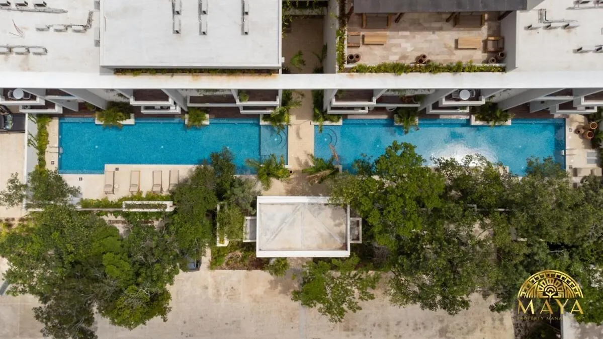 טולום Nhoa 303C Lux 1Br Condo Pool View In Aldea Zama דירה