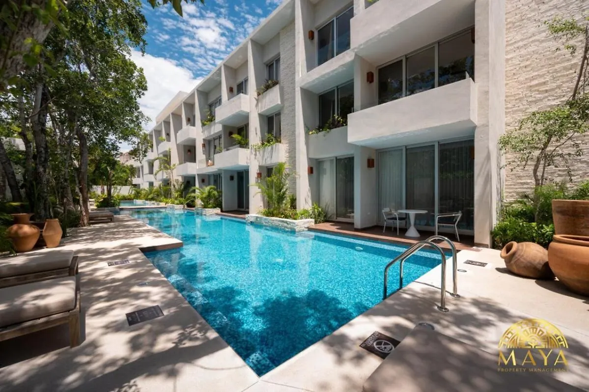 דירה טולום Nhoa 303C Lux 1Br Condo Pool View In Aldea Zama