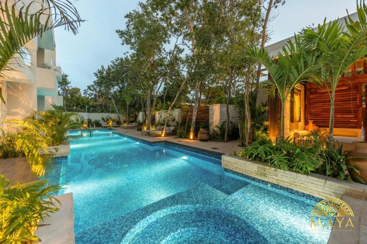 טולום Nhoa 303C Lux 1Br Condo Pool View In Aldea Zama 0*,