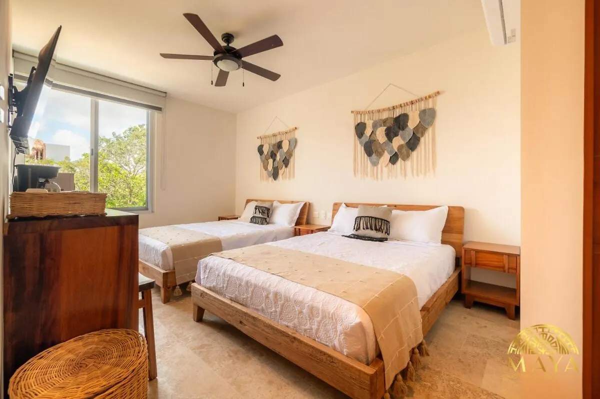 דירה טולום Nhoa 303C Lux 1Br Condo Pool View In Aldea Zama
