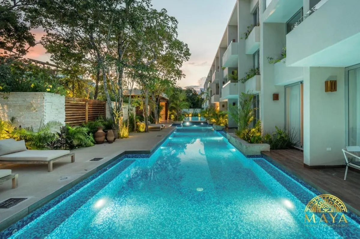 דירה טולום Nhoa 303C Lux 1Br Condo Pool View In Aldea Zama