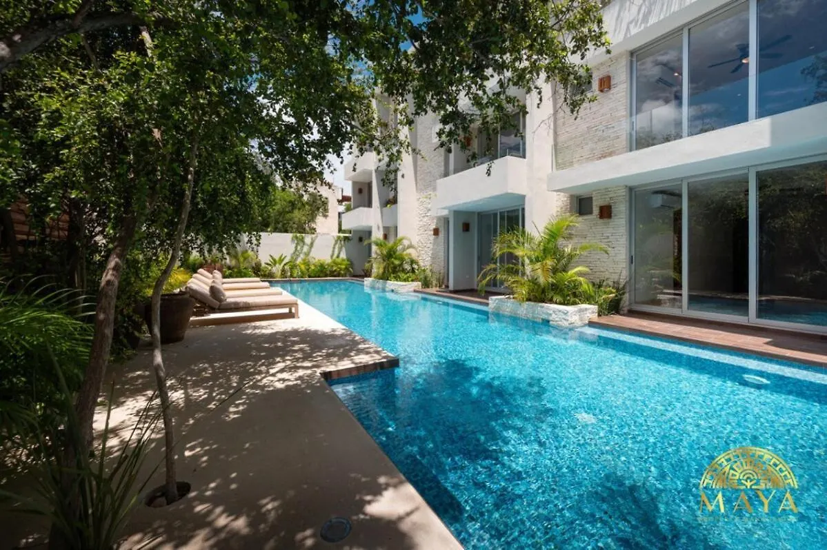 דירה טולום Nhoa 303C Lux 1Br Condo Pool View In Aldea Zama מקסיקו
