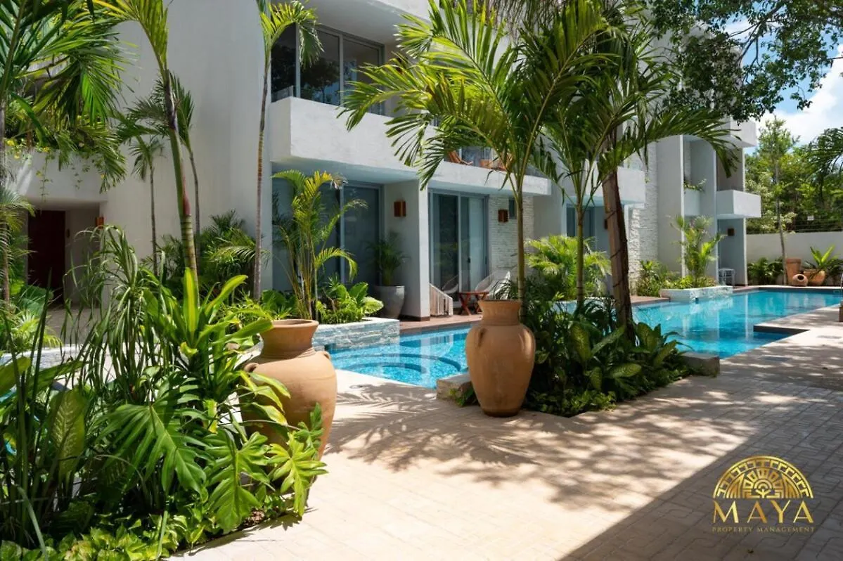 טולום Nhoa 303C Lux 1Br Condo Pool View In Aldea Zama מקסיקו