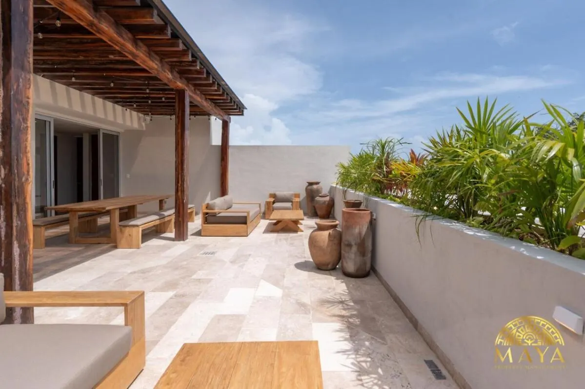 טולום Nhoa 303C Lux 1Br Condo Pool View In Aldea Zama 0*,  מקסיקו